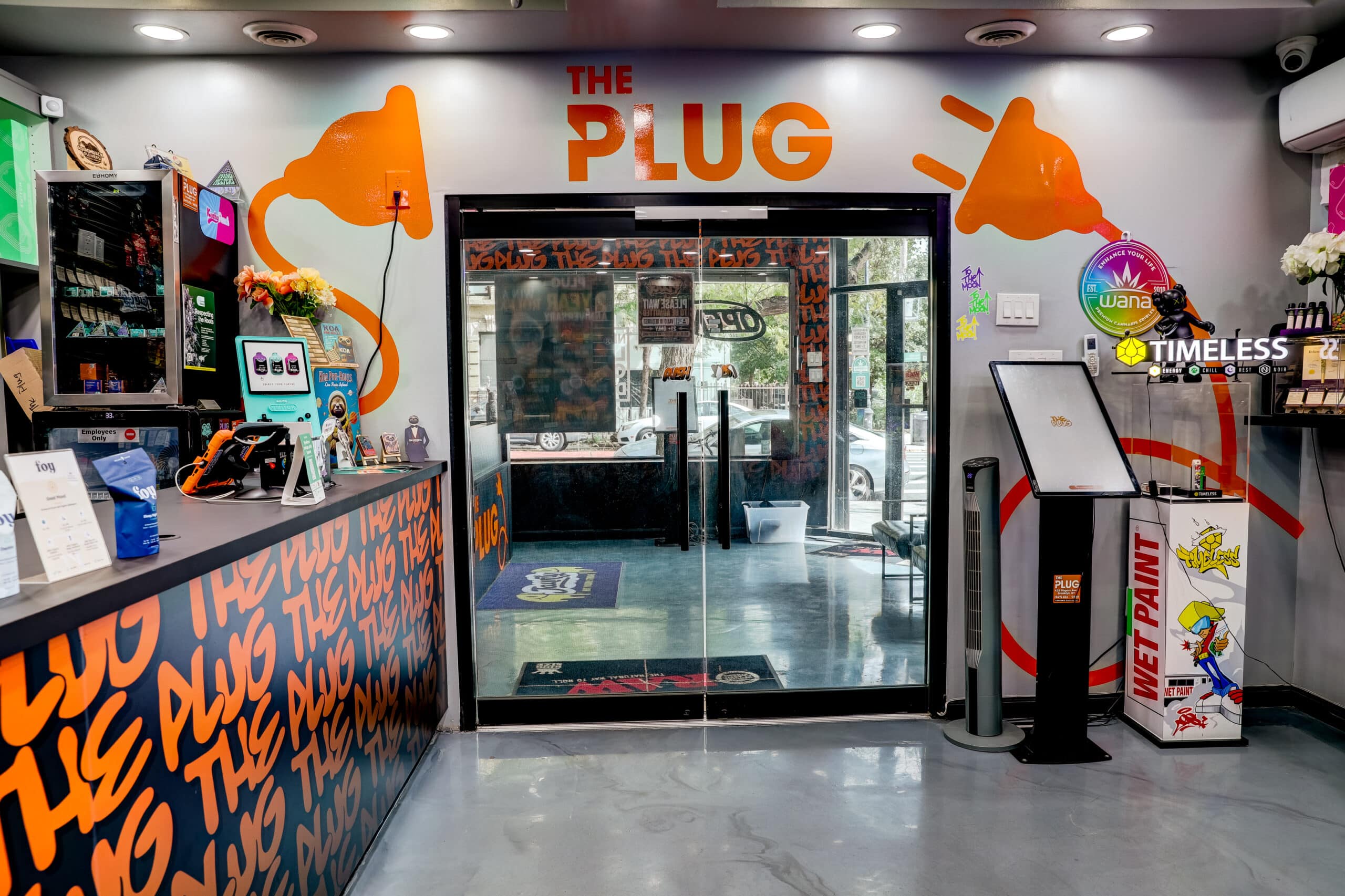 The Plug dispensary interior