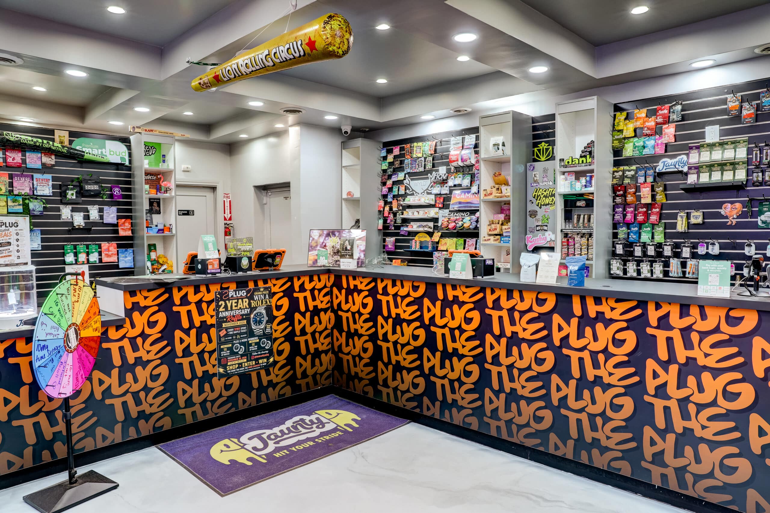 The Plug dispensary interior